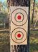 KNIFE THROWING TARGET, Double Sided - 23 x 10 1/4 x 3 Only $69.99 #472